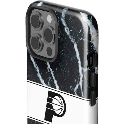 NBA Indiana Pacers Marble iPhone 13 Pro Max Impact Case