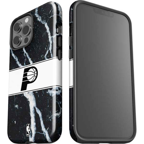 NBA Indiana Pacers Marble iPhone 13 Pro Max Impact Case