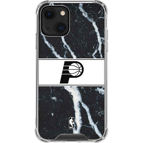 NBA Indiana Pacers Marble iPhone 14 Clear Case