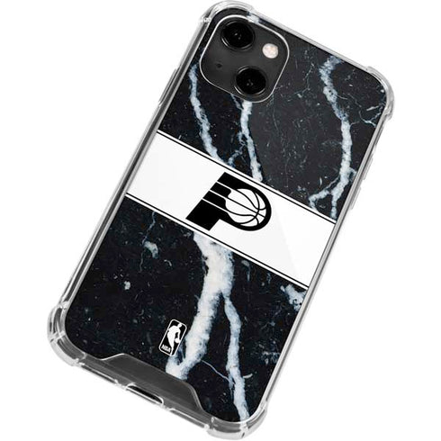 NBA Indiana Pacers Marble iPhone 14 Clear Case