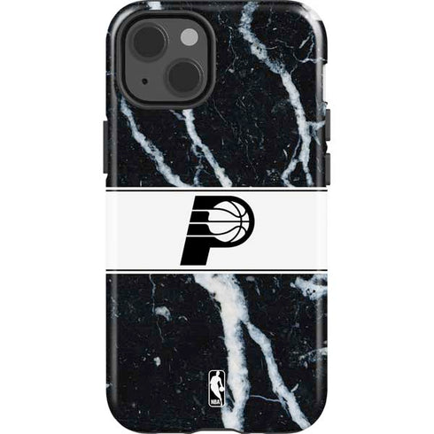 NBA Indiana Pacers Marble iPhone 15 Impact Case