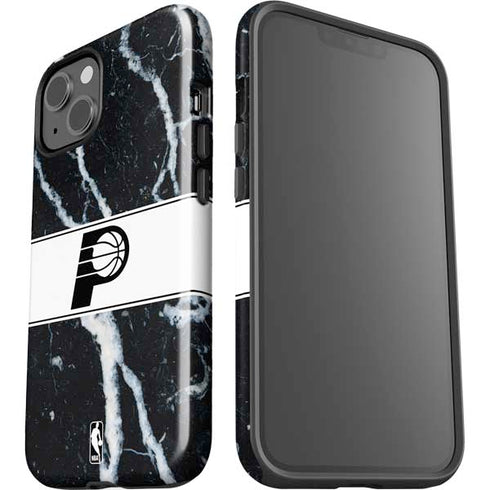 NBA Indiana Pacers Marble iPhone 15 Impact Case