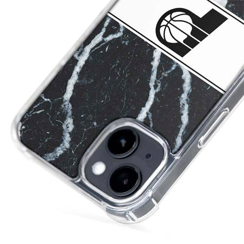 NBA Indiana Pacers Marble iPhone 15 Plus MagSafe Case