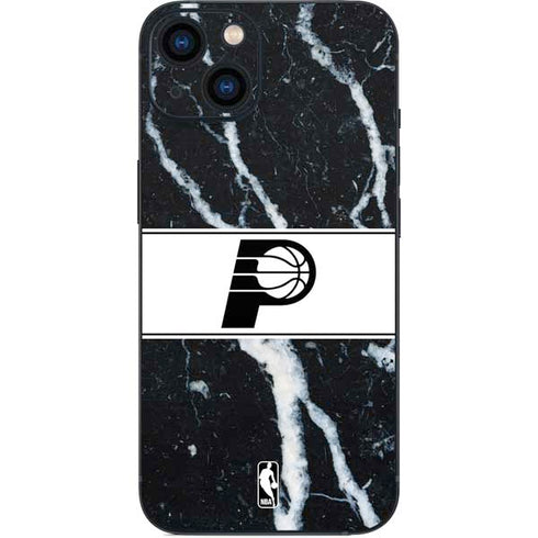 NBA Indiana Pacers Marble iPhone 15 Plus Skin