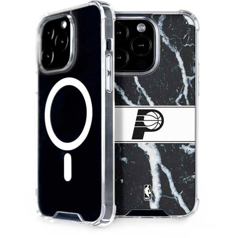 NBA Indiana Pacers Marble iPhone 14 Pro MagSafe Case