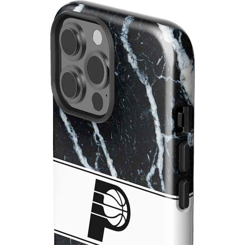 NBA Indiana Pacers Marble iPhone 14 Pro Max Impact Case