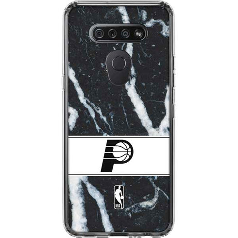 NBA Indiana Pacers Marble LG K51/Q51 Clear Case