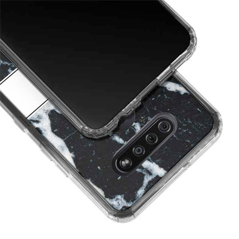 NBA Indiana Pacers Marble LG K51/Q51 Clear Case