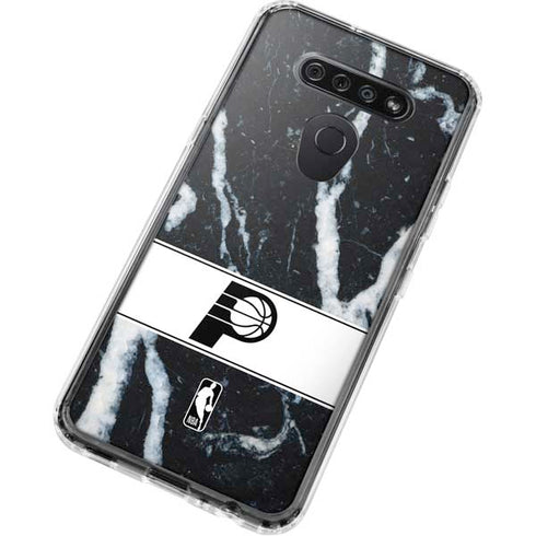 NBA Indiana Pacers Marble LG K51/Q51 Clear Case