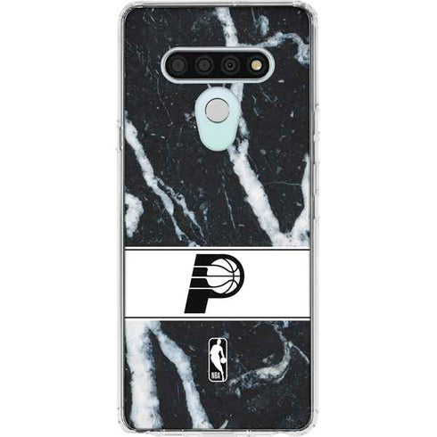 NBA Indiana Pacers Marble LG Stylo 6 Clear Case