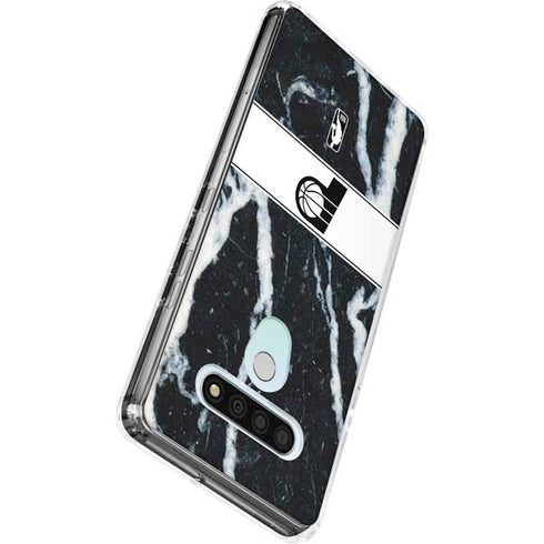 NBA Indiana Pacers Marble LG Stylo 6 Clear Case