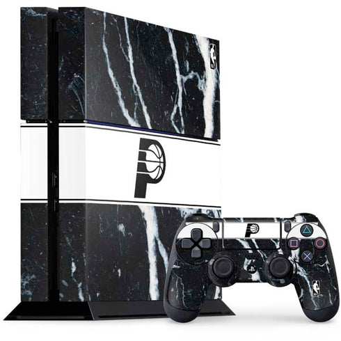 NBA Indiana Pacers Marble PS4 Console and Controller Bundle Skin