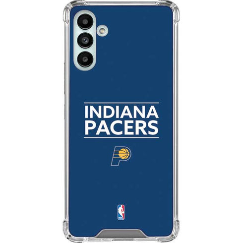 NBA Indiana Pacers Standard - Blue Galaxy A13 5G Clear Case