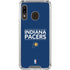 NBA Indiana Pacers Standard - Blue Galaxy A30 Clear Case
