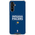 NBA Indiana Pacers Standard - Blue Galaxy A54 5G Clear Case