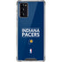 NBA Indiana Pacers Standard - Blue Galaxy Note20 5G Clear Case