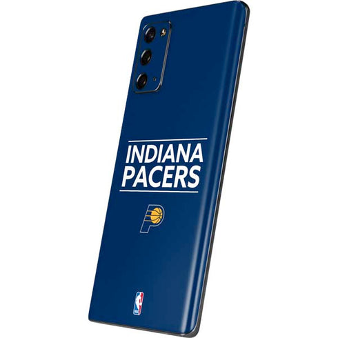 NBA Indiana Pacers Standard - Blue Galaxy Note20 5G Skin