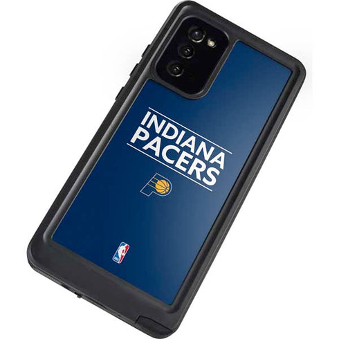 NBA Indiana Pacers Standard - Blue Galaxy Note20 5G Waterproof Case