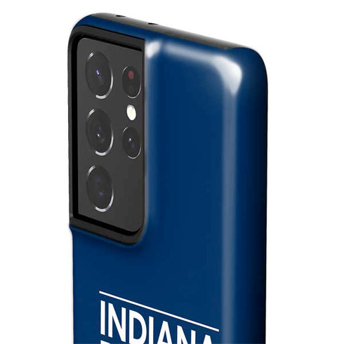 NBA Indiana Pacers Standard - Blue Galaxy S21 Ultra 5G Pro Case