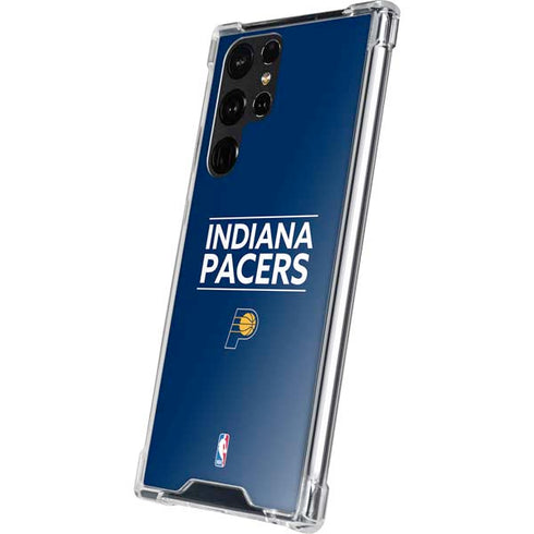NBA Indiana Pacers Standard - Blue Galaxy S22 Ultra Clear Case