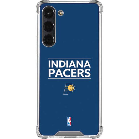 NBA Indiana Pacers Standard - Blue Galaxy S23 Plus Clear Case