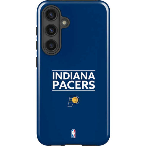NBA Indiana Pacers Standard - Blue Galaxy S24 Impact Case