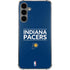 NBA Indiana Pacers Standard - Blue Galaxy S24 Plus Clear Case