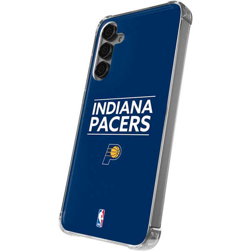 NBA Indiana Pacers Standard - Blue Galaxy S24 Plus Clear Case