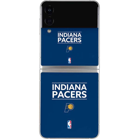 NBA Indiana Pacers Standard - Blue Galaxy Z Flip3 5G Skin