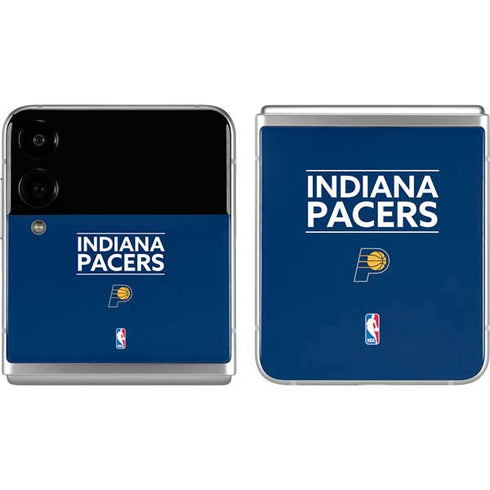 NBA Indiana Pacers Standard - Blue Galaxy Z Flip4 5G Skin