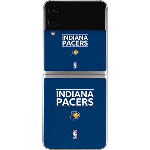 NBA Indiana Pacers Standard - Blue Galaxy Z Flip4 5G Skin