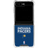 NBA Indiana Pacers Standard - Blue Galaxy Z Flip5 5G Clear Case