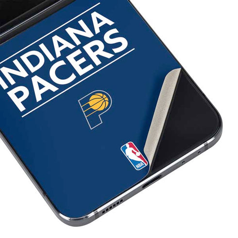 NBA Indiana Pacers Standard - Blue Galaxy Z Flip5 5G Skin