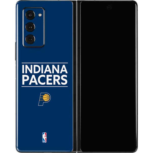 NBA Indiana Pacers Standard - Blue Galaxy Z Fold2 5G Skin