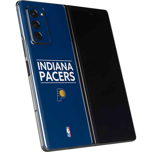 NBA Indiana Pacers Standard - Blue Galaxy Z Fold2 5G Skin
