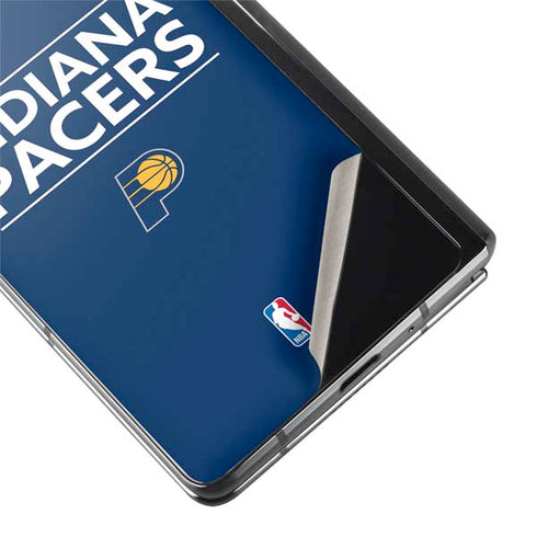 NBA Indiana Pacers Standard - Blue Galaxy Z Fold2 5G Skin