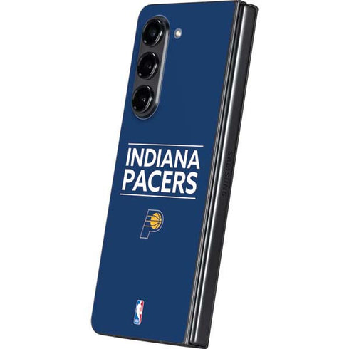 NBA Indiana Pacers Standard - Blue Galaxy Z Fold5 5G Skin
