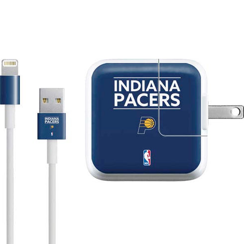NBA Indiana Pacers Standard - Blue iPad Charger (10W USB) Skin