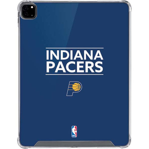 NBA Indiana Pacers Standard - Blue iPad Pro 12.9in (2020) Clear Case