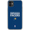 NBA Indiana Pacers Standard - Blue iPhone 11 Clear Case