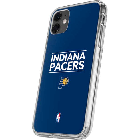 NBA Indiana Pacers Standard - Blue iPhone 11 Clear Case