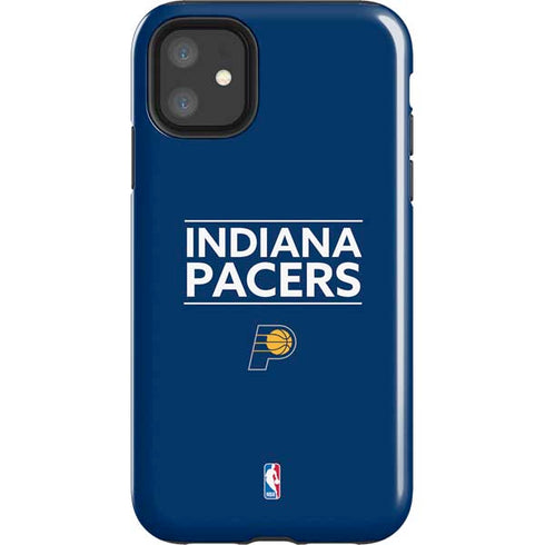 NBA Indiana Pacers Standard - Blue iPhone 11 Impact Case