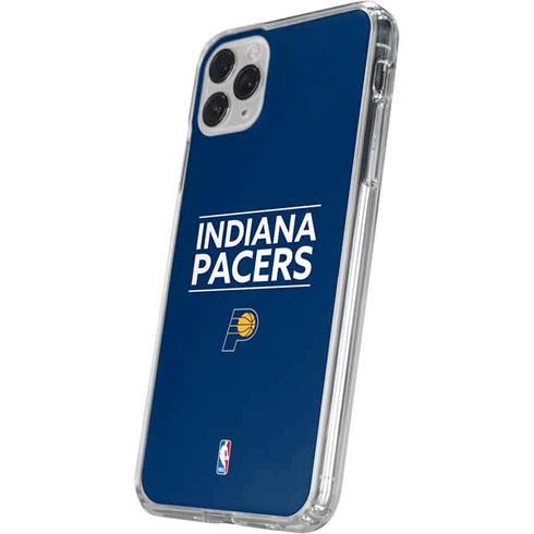 NBA Indiana Pacers Standard - Blue iPhone 11 Pro Clear Case