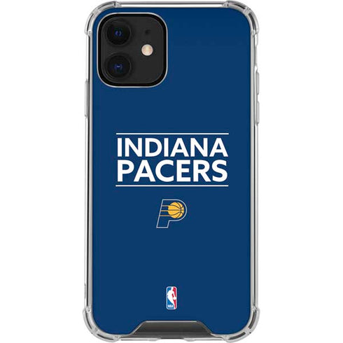 NBA Indiana Pacers Standard - Blue iPhone 12 Clear Case