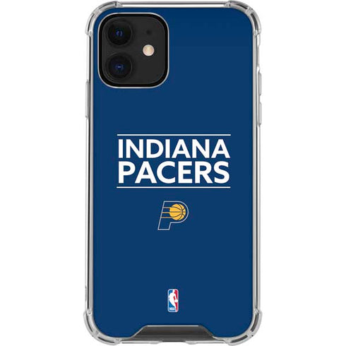 NBA Indiana Pacers Standard - Blue iPhone 12 Mini Clear Case