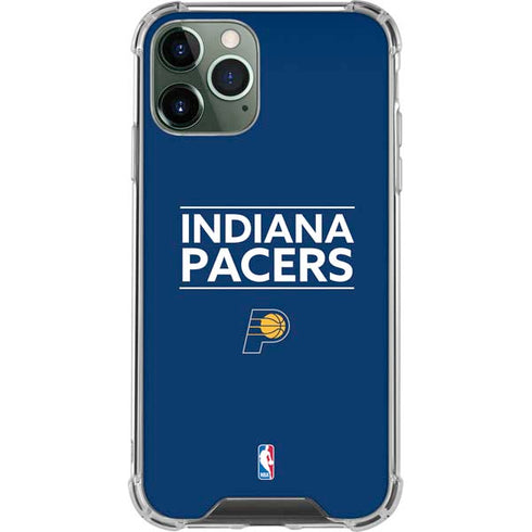 NBA Indiana Pacers Standard - Blue iPhone 12 Pro Clear Case