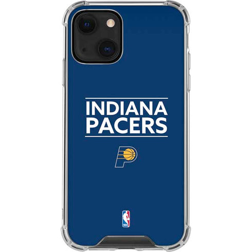 NBA Indiana Pacers Standard - Blue iPhone 13 Mini Clear Case