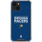 NBA Indiana Pacers Standard - Blue iPhone 13 Mini Clear Case
