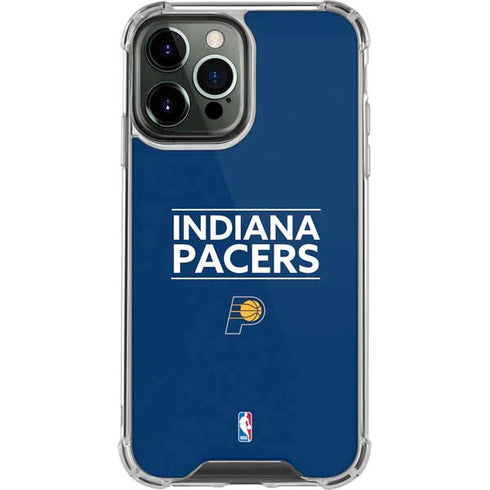 NBA Indiana Pacers Standard - Blue iPhone 13 Pro Max Clear Case