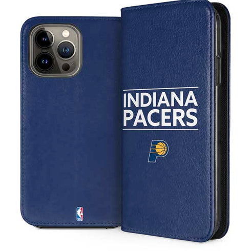 NBA Indiana Pacers Standard - Blue iPhone 13 Pro Max Folio Case